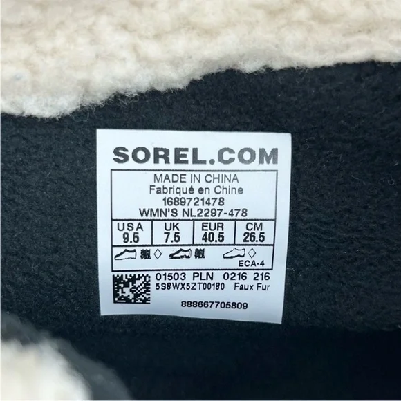 Sorel Cozy Carnival Waterproof Sporty Lightweight Lace Up Navy Blue Black Boots - Picture 11 of 13